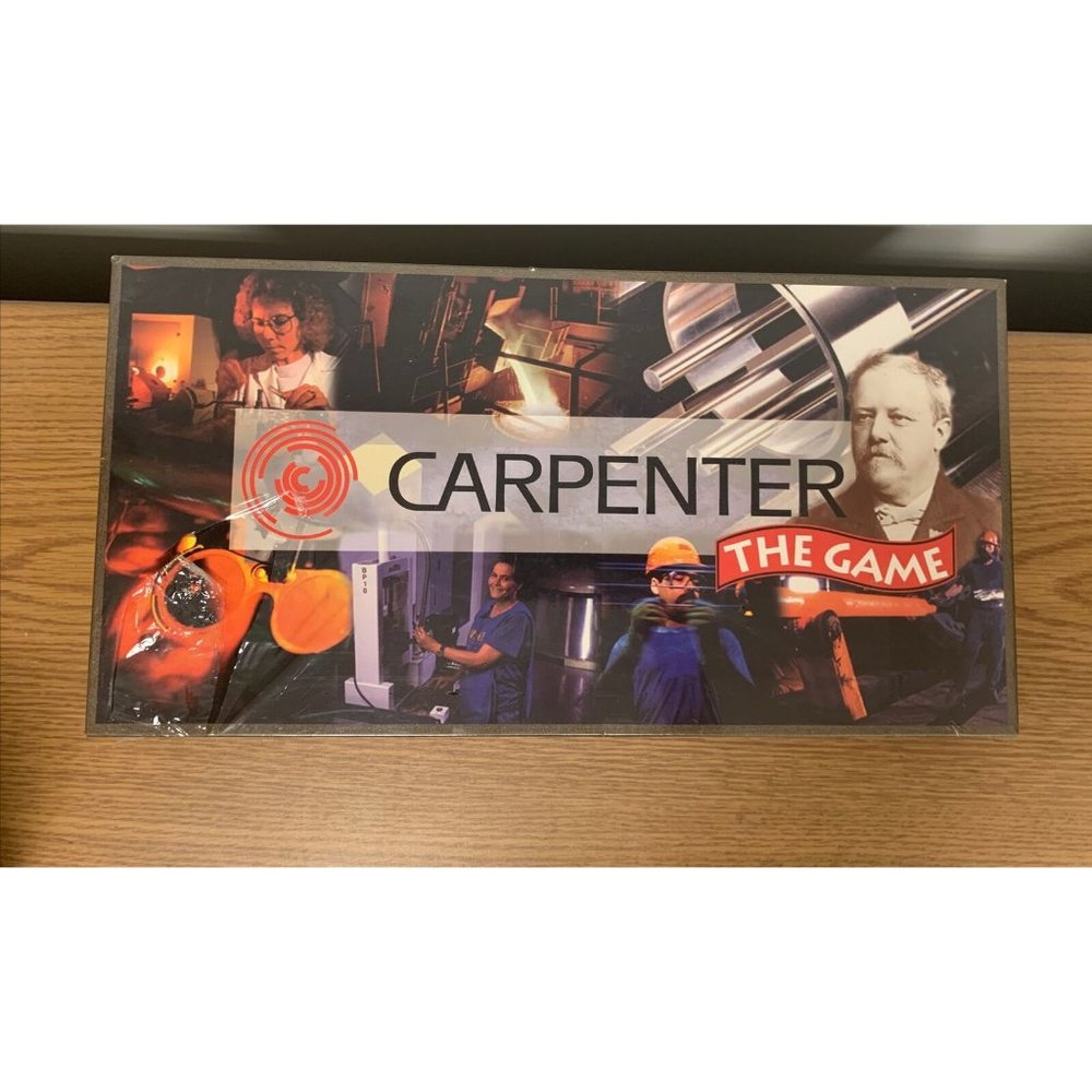 NEW Monopoly Game CARPENTER THE GAME by Late for the Sky NIB